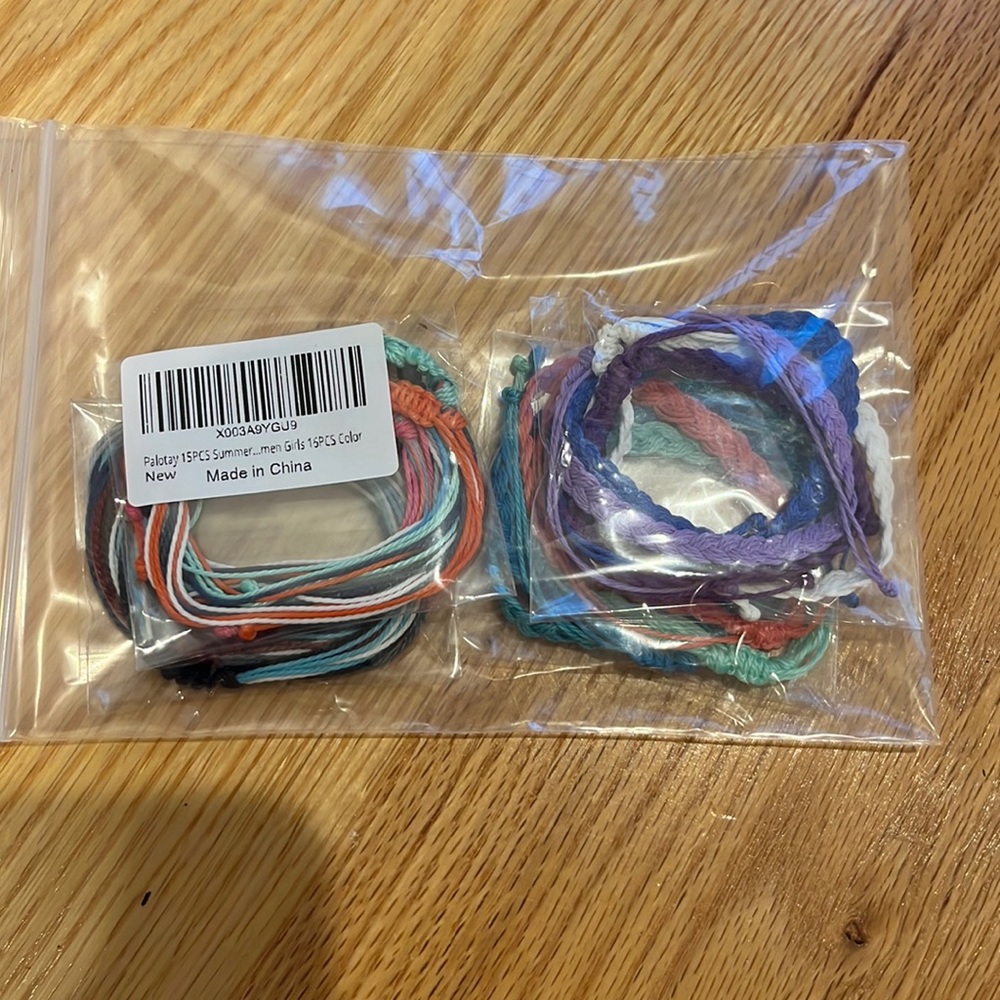 Pack of bracelets form Amazon